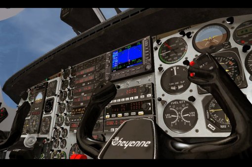 Digital Aviation PA31T Cheyenne - Moving GPS Map