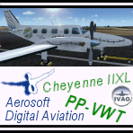 Aerosoft/DA Cheyenne PP-VWT (IVAO)