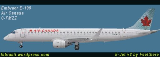 Embraer E-195 // Air Canada (C-FMZZ)